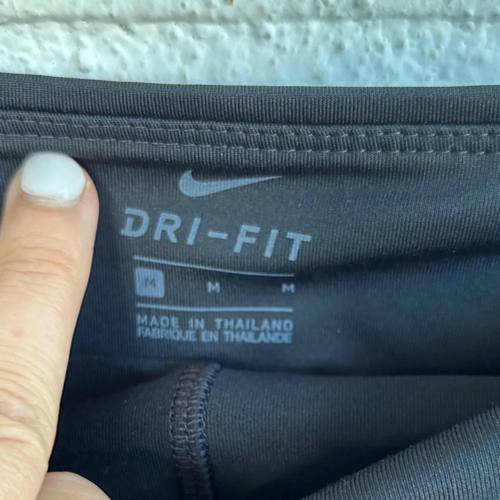 Nike Athletic Ruffle Black Skirt Skort sz M